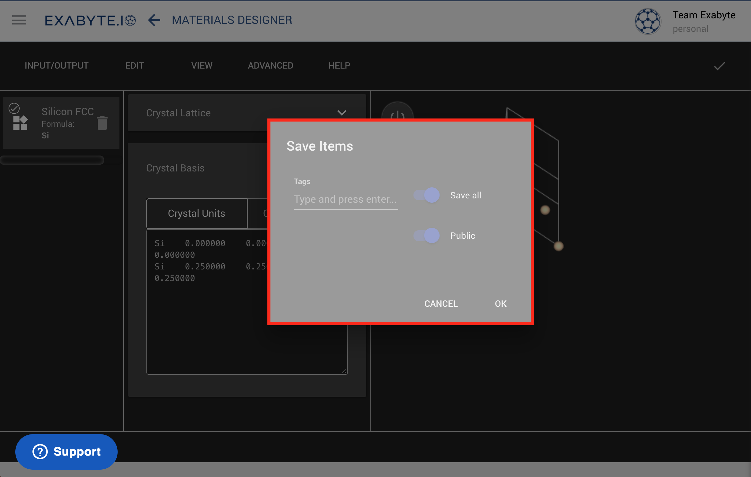 Select Save Option Select "Save" Option