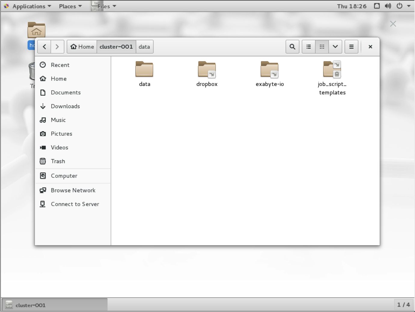 Cluster Home Contents